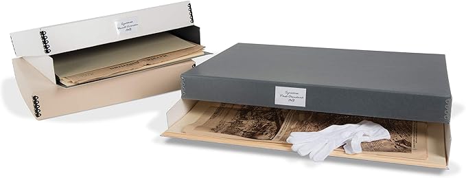 Gaylord Archival Tan Newspaper Preservation Kit - 13W x 18L x 3" H - Image 2