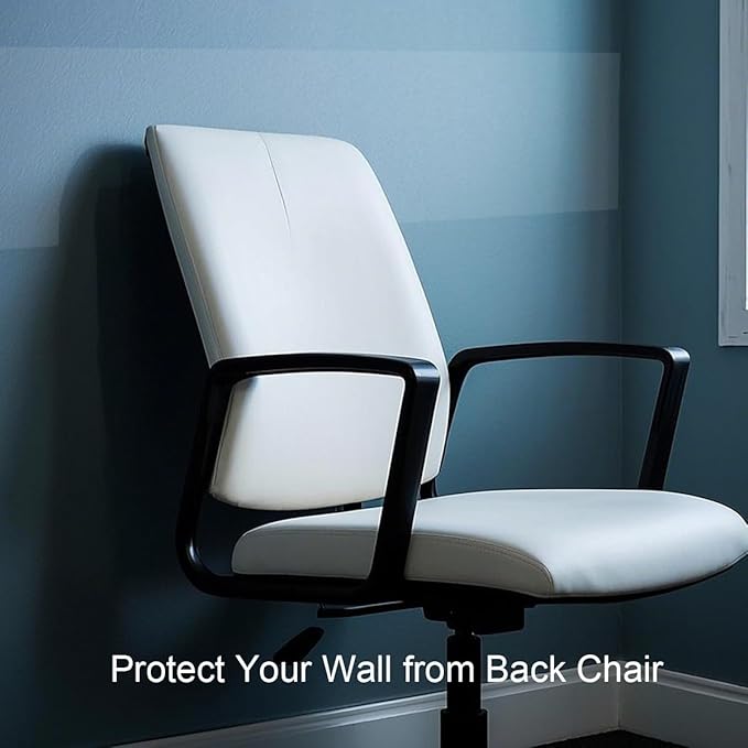 Wall Protector, 17.7in x 16.4ft No Adhesive Static Cling Contact Paper, Clear Electrostatic Protective Film Sheet, Guard Home & Kitchen Walls from Trash Can, Food Splash, Dog, Furniture, Back Chair - Image 5