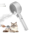 Cloud Care Cat Brush for Indoor Cat Steam Brush for Shedding Spritz Defur Comb for Cats Dogs Steam Brushes for Long Short Hair Cats Dogs Pet Steam Brushes for Massage Grooming Self-Cleaning by rolemon