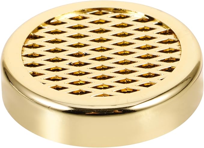 Hemoton 4Pcs Round Golden Cigar Humidor Humidifier Sponge for 20-25 Cigars Humidor Accessories Moisture Control Container for Optimal Cigar Storage - Image 4