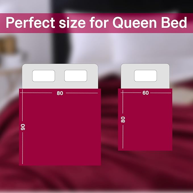 Waterproof King Size Blankets for Bed 80'' x 90'', 3 Layer Lightweight and Stain Resistant Blankets Waterproof Sherpa Bed Cover Spill-Proof Dog Splash Throw for Couch, Sofa Protect, Camping(Red) - Image 3