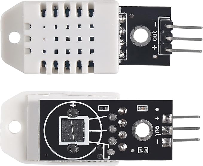 DIANN 5pcs DHT22/AM2302 Temperature and Humidity Sensor Module Temp Humidity Monitor 3Pins Module with Cable for DIY Electronic Practice - Image 3