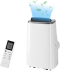 14000 BTU Portable Air Conditioner for Room up to 700 Sq.Ft - 3-in-1 Energy-Efficient AC Unit with Dehumidifier & 3-Speed Fan, Quiet Operation, Remote Control, Compact Design by GAOMON