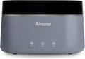 AquaFlame Ultrasonic Humidifier (.75L / .20 Gal) - Vibration Technology Humidifier with Essential Oil Diffuser – Tabletop Design for Personal Use, Dorm Rooms, & Desks -Gray by Airvana