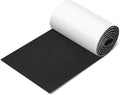 Large Felt Furniture Pads 5 x 60 Inch Non Slip Self Adhesive Heavy Duty Cuttable Strip Roll Felt Sheet Tape for Protecting Hardwood Floors Chair Wall, Black by Fullhawl