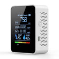 Air Quality Monitor, Professional Air Quality Detector with CO2 Monitor/HCHO/TVOC/Temperature/Humidity for Home, Hotel, Office, Car by YISPK