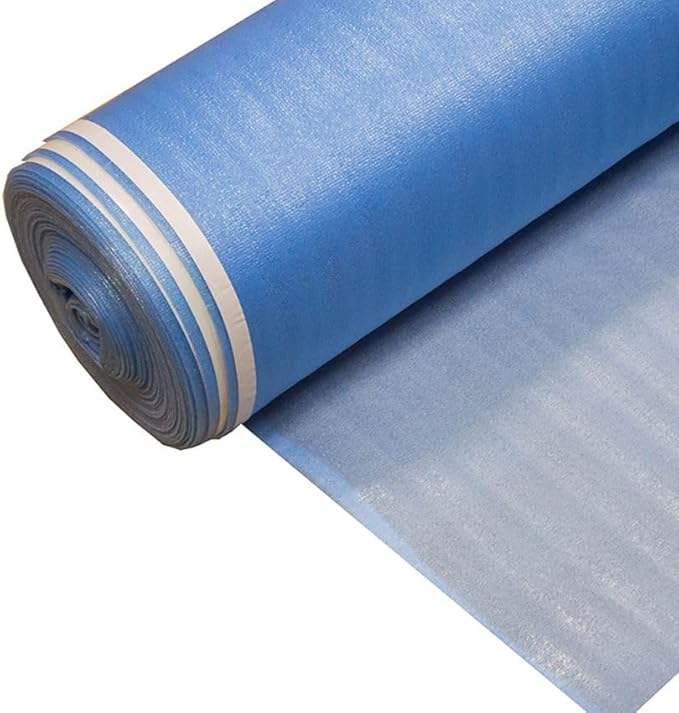 3in1 Vapor Barrier Flooring Underlayment w/Overlap and pre-Attached Tape Strip - Bestlaminate- 2mm - 100sq.ft roll - Image 6