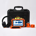 PQWT Underground Water Leak Detectors for Home PQ125A Wall Pipe Water Leakage Detection with Touchscreen Earphone and Carrying Case Multi Sensor Acoustic Pipeline Sound Intensifier by PQWT