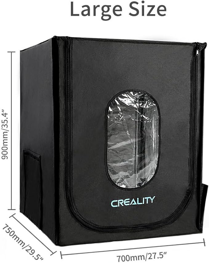 3D Printer Enclosure, Creality Fireproof and Dustproof 3D Printer Enclosure Constant Temperature Protective Cover Room for Ender5/5 pro/5 Plus,CR-10/10S/10S PRO/10MINI,CR-X/CR-20/20PRO- Large - Image 3
