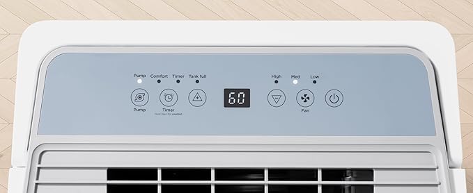 Small Dehumidifier for 2500 Sq.ft，Energy Star 2025, Max 35 Pint/D，Smart Compressor Dehumidifier with Drain Hose, Intelligent Humidistat,for Basement,Bedroom,Home,Bathroom - Image 4