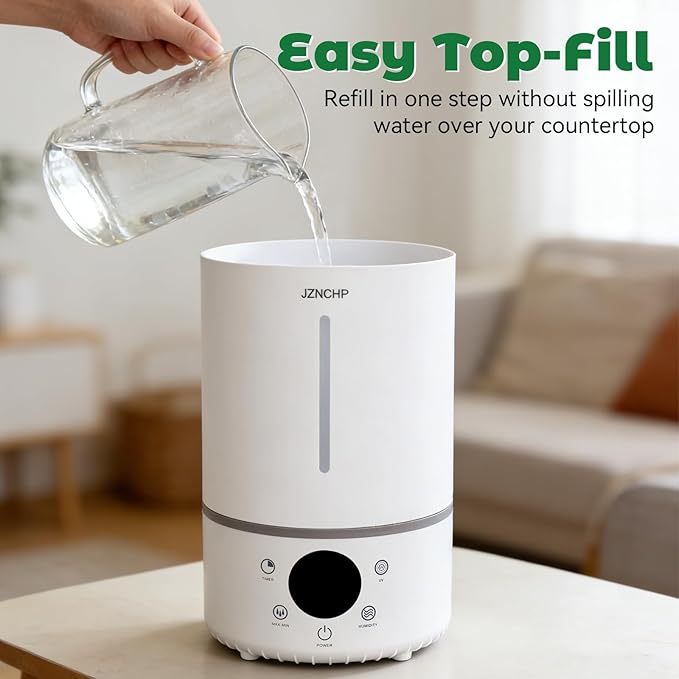 Humidifier for plants, Reptile fogger,4L,Dual Tank Mode & Dual Probes with Constant Humidity Setting,48H Runtime, Remote Control, for Reptile Terrariums & Indoor Houseplants - Image 6