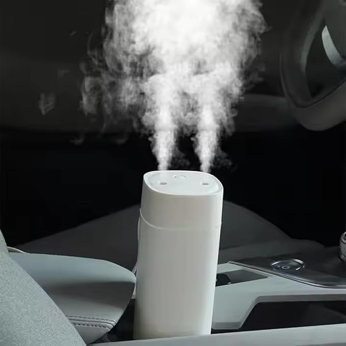 ​​JORMEY Mini Portable Humidifiers-Quiet Cool Mist Humidifier with Soft LED Ring, 600ml Desktop Humidifier, Easy to Fill and Clean for Home, Office or Bedroom, Compact & Stylish - Image 6
