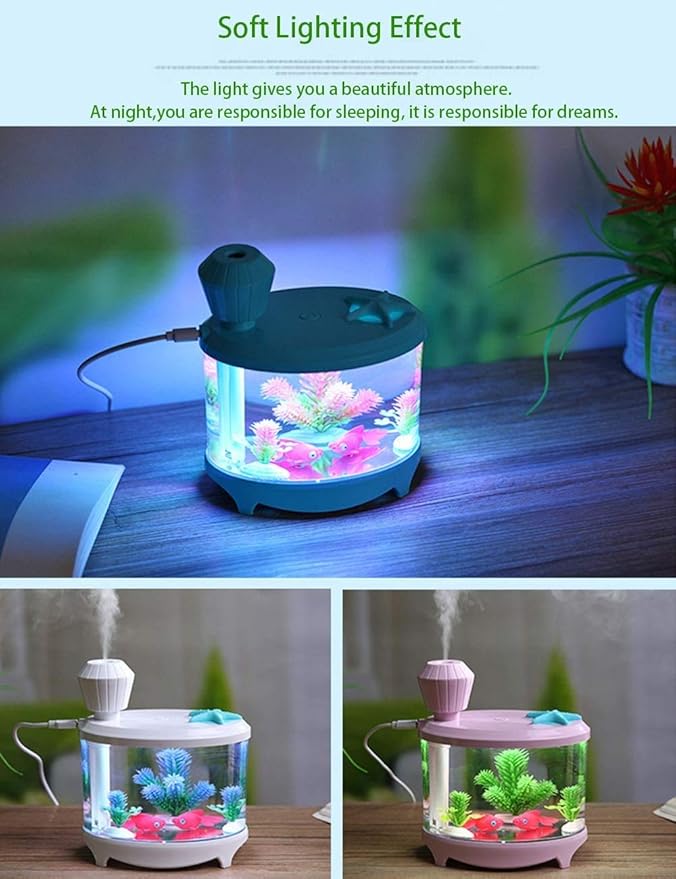 Portable Mini Humidifier, 460ml Cool Mist Small Humidifier, USB Quiet Operation Desktop Humidifiers for Baby Bedroom Travel Office Home, 2 Mist Modes (Pink) - Image 3
