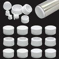 1-1/4" (32mm) Plastic Hole Plugs White -Round Chair Leg Caps, Flush Mount Pipe Plugs, Tubing End Caps for Metal&Wood Legs Tube, Outdoor Furniture Feet caps & Table Plastic Plugs, 12 PCS by EASYEAH