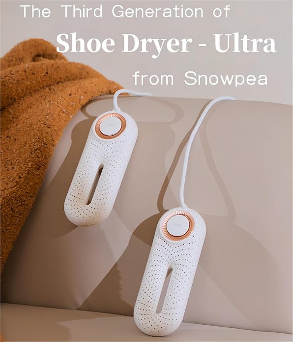 Snowpea Electric Shoe Dryer, Ski Boots Dryer, Shoe & Boot Warmer for Sweaty Sneakers Trainer Shoes with 3/6/9 Hours Timer - Image 6