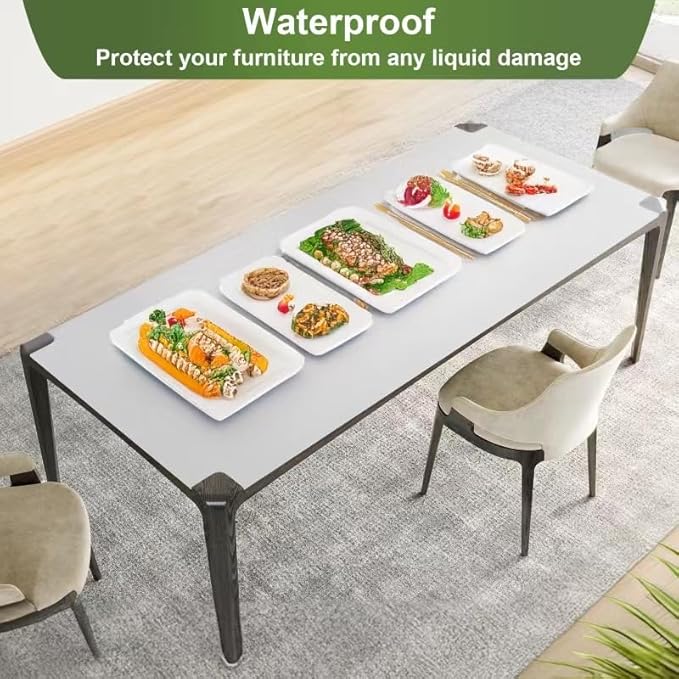 Moriah Shelf Liner Non Adhesive, Kitchen Drawer Liner Non Slip Waterproof Thickened Cabinet Protector for Bathroom Dresser Shelves Pantry(White,17.5'' x 30') - Image 7