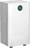 25 Pint Dehumidifier for Bedroom Bathroom Basement, 38dB Quiet, Precise Humidity Control, 3 Modes, Drain Hose & 0.53 Gal Water Tank, Small 1800 Sq.ft Dehumidifiers for Apartment RV Dorm by Electactic