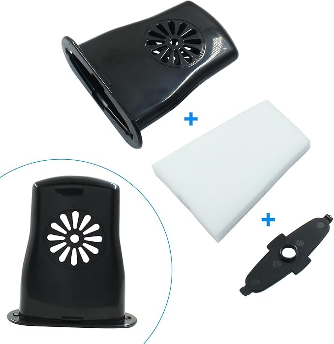 Acoustic Guitar Soundhole Humidifier with Sponge, 4pcs Silent Running Guitar Maintenance Tool, Black Sound Holes Humidifier for Moisture Reservoir Prevent Cracking - Image 4