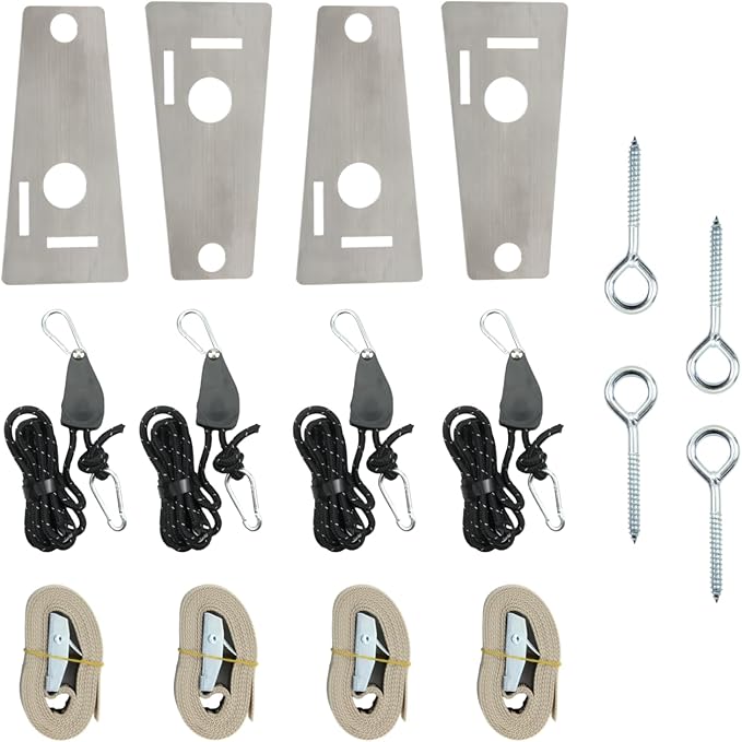 Upgraded 5822 Dehumidifier Hanging Kit for AprilAire Crawl Space dehumidifier, Basement, Whole-House Dehumidifier Models E100, E130, 1820, 1830, 1870, 1852, 1850, 1872,E070, E080, by Unknown