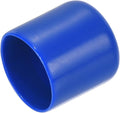 uxcell 20pcs Rubber End Caps 25mm ID Vinyl Round Tube Bolt Cap Cover Screw Thread Protectors Blue by uxcell