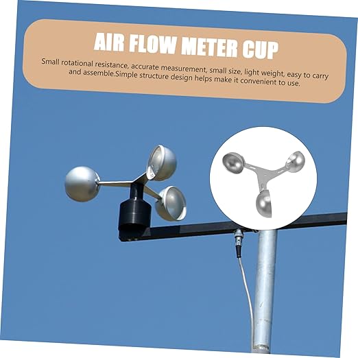 Wind Measurement Anemometer Cup Replacement Sensor for Accurate Air Measurement Weather Stations Greenhouses and Environmental Monitoring - Image 4