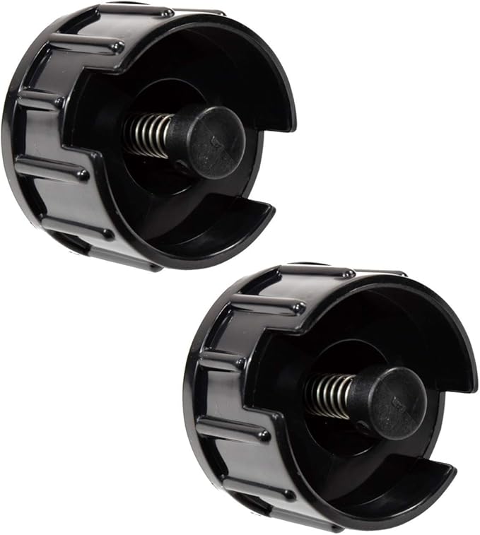HQRP 2 pcs Bottle Cap Compatible with Essick Air AirCare Bemis H12 Series H12 300HB, H12 400HB, H12 600, H10 400, H12 001, H12 300, H12 400, H10400, H12001, H12300, H12400, H12600 Console Humidifiers by HQRP