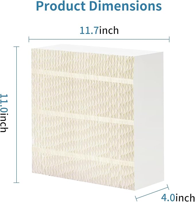SUNRRA1043 Humidifier Filter Compatible with AIR Care Humidifiers Space Saver Large Evaporative EP9500, EP9700, Bemis Space Saver Evaporative, Replacement for AIR Care Humidifier Filter (1 Pack) - Image 7