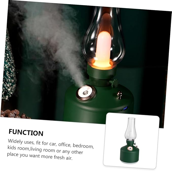 KICHOUSE Humidifier Night Light Lamp for Bedroom Office Yoga Multi-function Aromatherapy Device with Colorful Light for Home and Spa Decor - Image 9