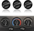 3Pcs AC Heater Blower Fan Control Knob Compatible with 2000 2001 2002 2003 2004 2005 2006 Toyota Tundra Climate Control Knob 55905-0C010 by CmeRto