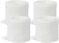 4 Pack WF2 Humidifier Wick Filter Replacement for Vicks Kaz V3500N V3700 V3100 V3900 Sunbeam 1118 1119 Series for Honeywell HCM-300T HCM-315T HCM-350 WA-8D Enviracaire ECM-500 Humidifier WF2 & PWF2 by LBLVBNEWDFilter