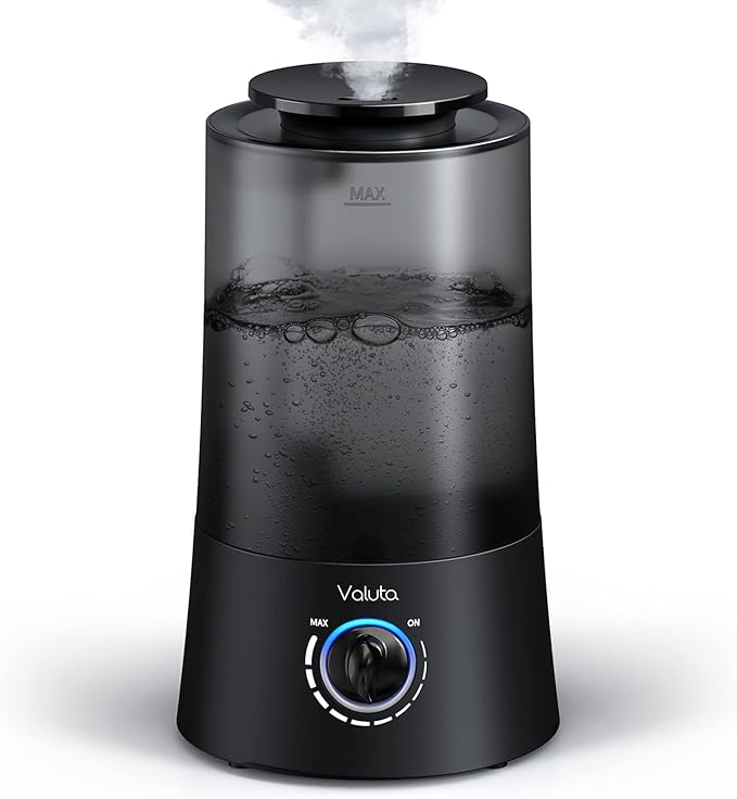 Humidifiers for Bedroom - 4L Cool Mist Humidifier Top Fill Oil Diffuser Quiet Ultrasonic Humidifiers for Home Large Room with Adjustable 360° Rotation Nozzle, Auto Shut-Off, Humidifiers for Baby by StartYourJoyfulLifeHere