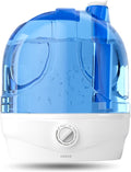 AZEUS 2.8L Large Capacity Ultrasonic Cool Mist Humidifier - Powerful Moisture Control for Comfortable Spaces, Lasts up to 30 Hours, Auto Shut-Off (BPA-Free) by AZEUS