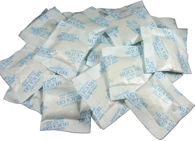 SOHLER Premium Silica Gel Packs Desiccant Packets Drying Agent Moisture Absorber (20 Gram -20 Packets) by Sohler