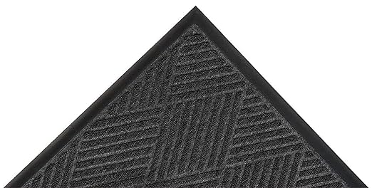 NoTrax 168 Opus™ Rubber-Backed Entrance Mat, for Home or Office 2' X 3' Charcoal - Image 4