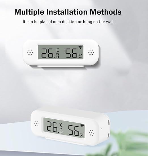WiFi Thermometer Hygrometer: Smart Temperature Humidity Sensor, Indoor Room Temperature Monitor with App Notification Alerts & Free Data Storage Export, Digital Remote Monitor for Bedroom (1-Pack) - Image 7