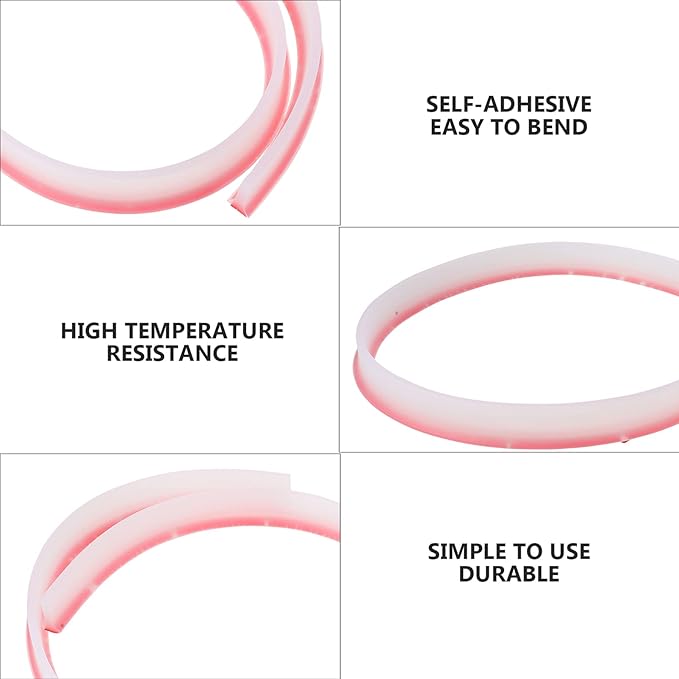 Cabilock 1pc Flexible Water Retaining Strip for Bathroom Dry Wet Separation Baffle Self-Adhesive Barrier for Shower Sink and Toilet Curved Control - Image 9