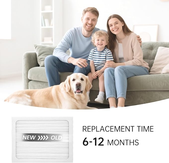 9 x 11 x 1 Dehumidifier Filter MERV 13 Compatible with Santa Fe Compact2, Compact70, Ultra70 Dehumidifier, UA 65H, # 4029748 Dehumidifiers Replacement Parts (2-Pack) - Image 4