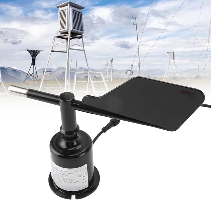 DC9‑30V 4‑20mA Wind Direction Transmitter, 360 Degree Omni Directional Wind Direction Indicator for Meteorology Environmental Monitoring Aerospace - Image 8