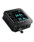 Ethernet Server Room Temperature Monitor, PoE Server Rack Temperature Humidity Sensor with Web Interface, SNMP Modbus MQTT Support, Dual Power, IP55, Data Logging, Alarm & Relay Output by Unknown