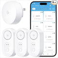 GoveeLife Upgraded Smart Water Leak Detector 1s with 1804ft Ultra-Long Range, WiFi Water Sensor with SMS/Email/APP Push and Sound Alarm, 5-Year Battery Life, Suit for Home, Basement, Kitchen, 3 Pack by GoveeLife