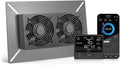 AC Infinity AIRTITAN T7, Ventilation Exhaust Fan 12" with WiFi Temperature Humidity Controller, EC Motor for Crawl Spaces, Basements, and Garages by ACInfinity