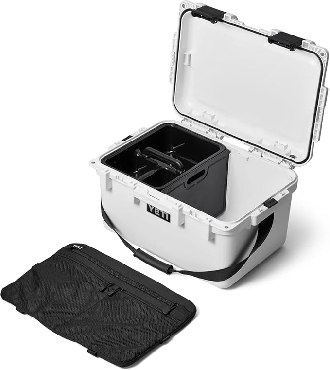YETI LoadOut GoBox Collection, Divided Waterproof Cargo Cases, Gobox 30 - White, Gobox 30, Durable and Versatile Cargo Case - Image 3