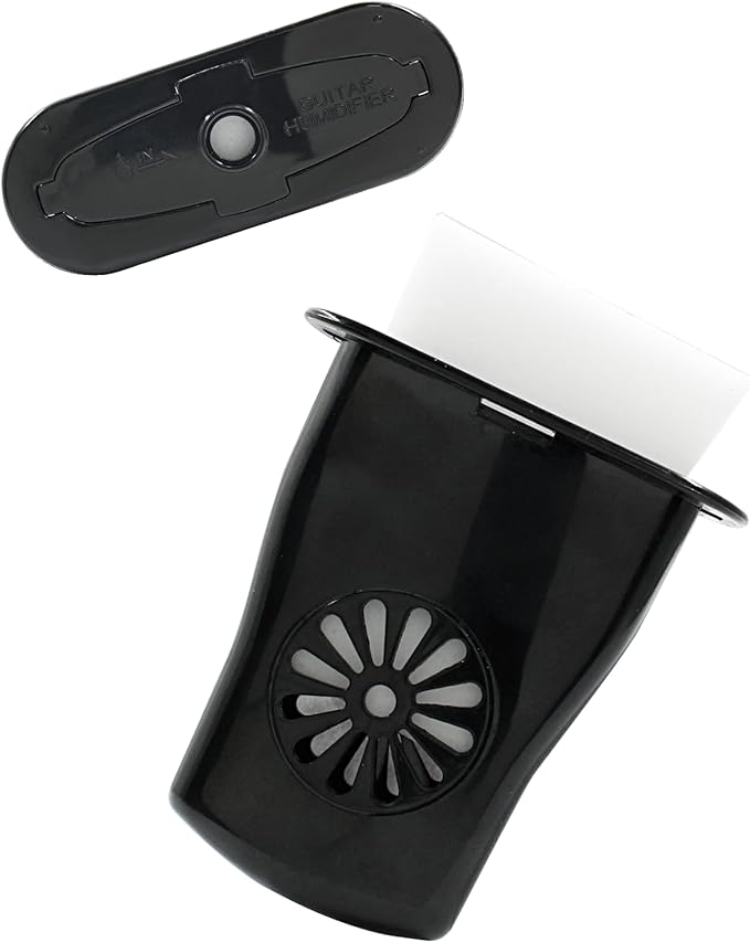 4 Pcs Acoustic Guitar Humidifier, Black Guitar Humidifier Instrument Humidifier for Prevent Cracking - Image 5