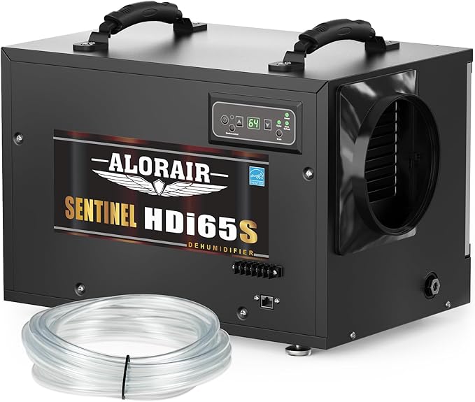ALORAIR 120 PPD Commercial Dehumidifiers with Pump and Hose, Crawl Space Basement dehumidifier, Industry Water Damage Unit, Compact, Portable, Auto Defrost, Memory Starting by ALORAIRSOLUTIONSINC0J0DC