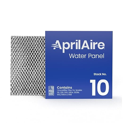 AprilAire 10 Water Panel Humidifier Filter Replacement for AprilAire Whole-House Humidifier Models 110, 220, 500, 500A, 500M, 550, 550A, 558 (Pack of 4) - Image 2