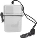 Keenso Diving Seal Box, 3 Colors Plastic Dry Box Transparent Waterproof Sealing Box Underwater Diving Sealing Box with Rope Hook by Keenso