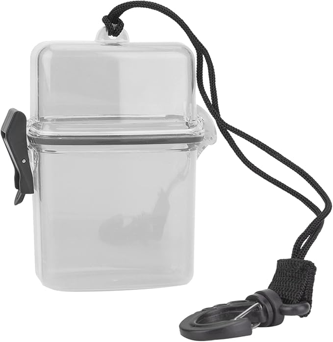 Diving Dry Boxes Diving, Dry Box, Plastic Transparent Underwater Kayak Sealing Box with Rope Hook for Surfing Canoe Kayak - Image 6
