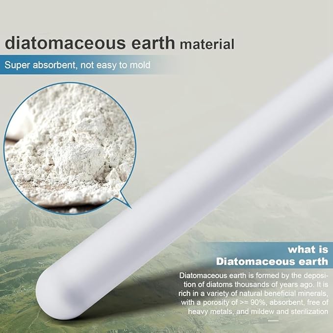 for Toys, Diatom Drying Rod Stick 5 Pcs Reusable Deodorizer Dehumidifier Dry Stick Desiccant for Bathroom, Closet, Shoe - Image 6