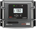 MPPT Solar Charge Controller 30A, 12V 24V Solar Panel Regulator with Temp Sensor for LiFePO4,AGM, Gel, Flooded and Lithium Battery by LNEX