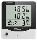 Elitech BT-3 Digital Hygrometer Thermometer Temperature and Humidity Monitor Indoor/Outdoor by Elitech